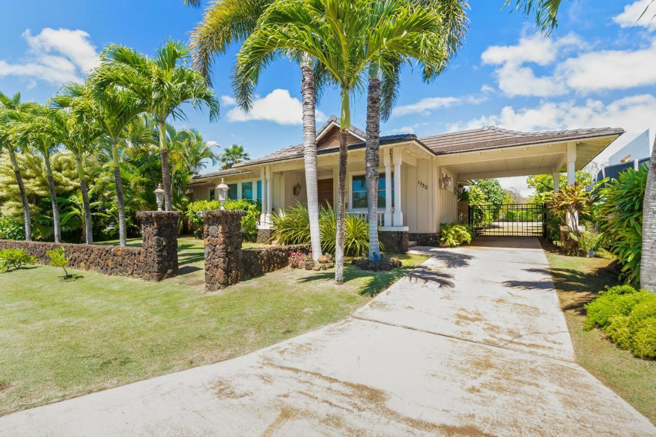 1730 Kaleka 4 Bed Poipu House, Guest House Walk To Beach Koloa Exteriér fotografie